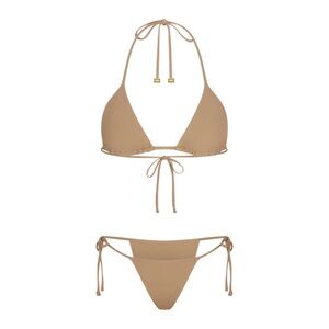 ETERNE Isla Bikini Set in Taupe XS/S NWT